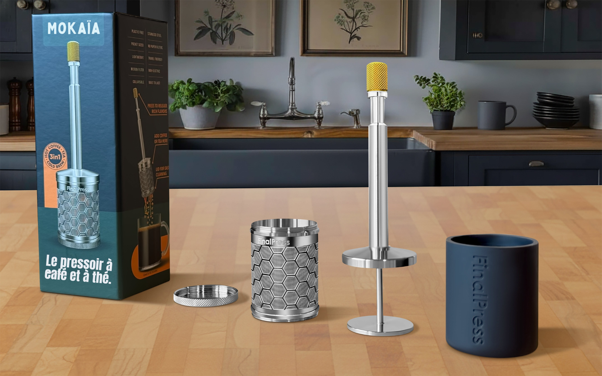 Le Pressoir à Café et à Thé by Mokaïa